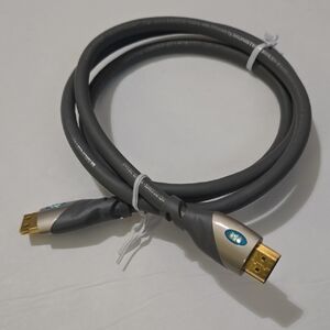 Gray HDMI Cable with Gold Connectors - Approx 3ft. 7in.